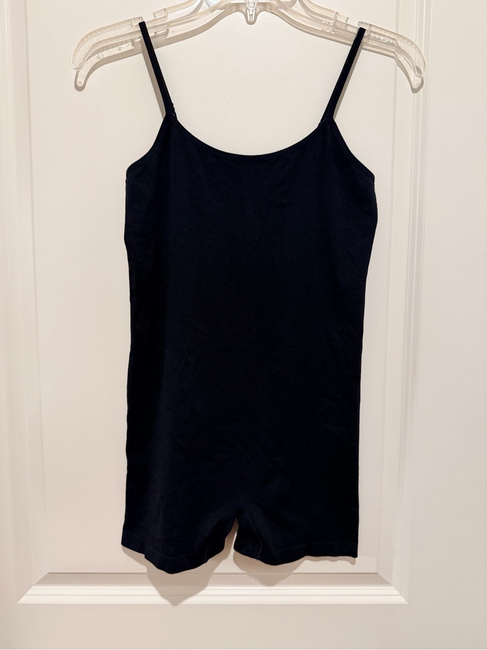 Intimately Free People Black Seamless Active Romper Onesie Size M/L